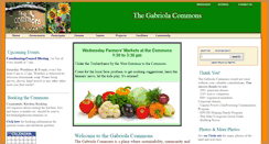 Desktop Screenshot of gabriolacommons.ca